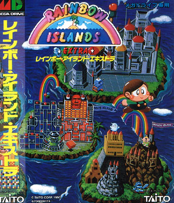 Rainbow Islands Extra (New) from Taito Mega Drive
