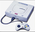 Japanese Sega Saturn Console (Mist Grey) (No Box or Manual) title=