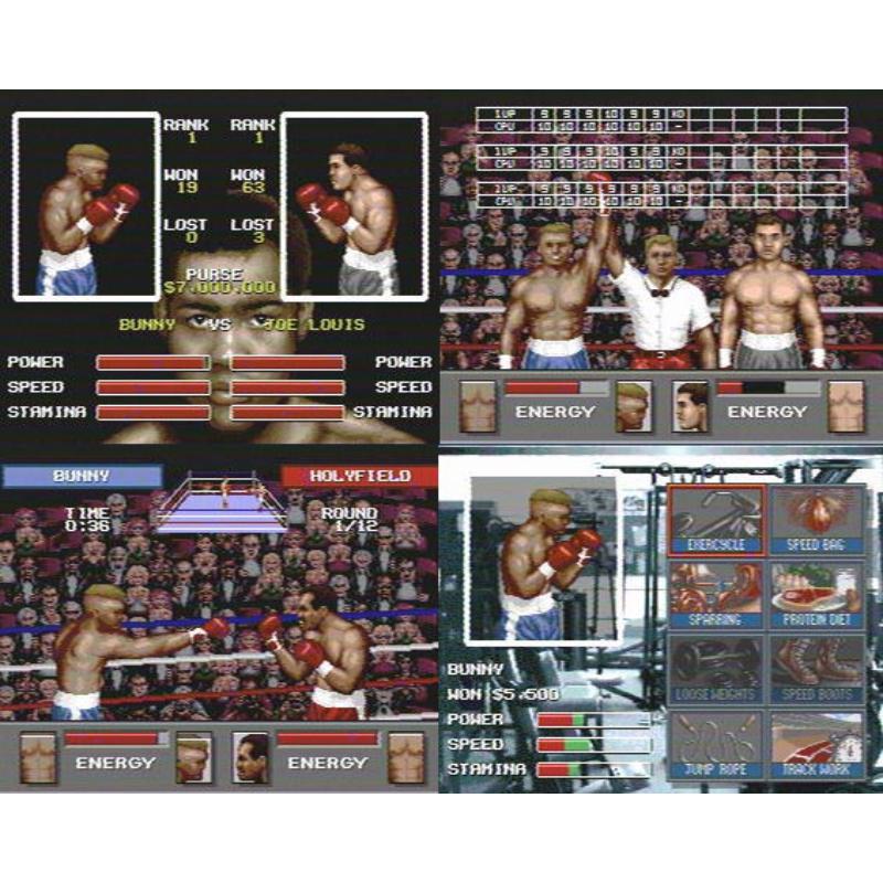 Greatest Heavyweights Sega Génesis