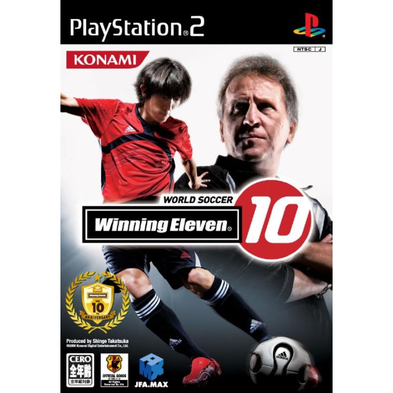 World Soccer Winning Eleven 10 (No Manual) ps2 - GenkiVideoGames