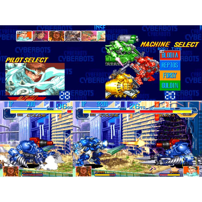 Cyberbots segasaturn - GenkiVideoGames.com Japanese Imported Video Games