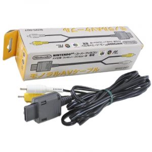 Mono Aural AV Cable (Original Design Box) (New)